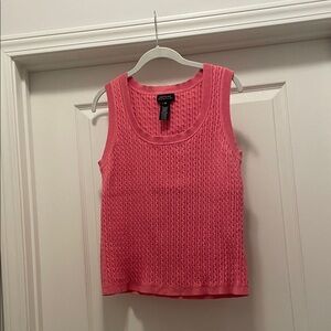 Jones New York Coral Knit‎ Sleeveless Top